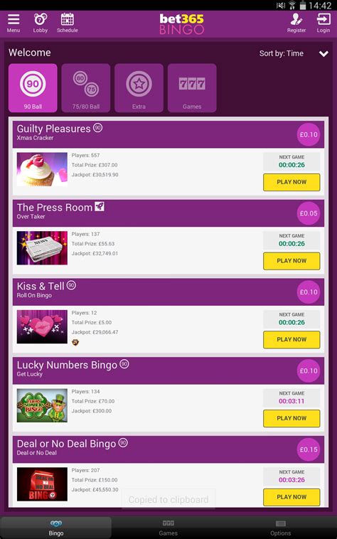bet365™ Bingo.